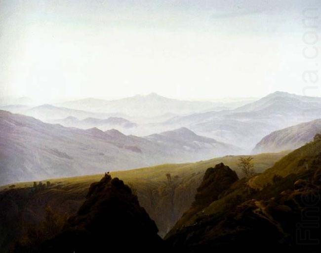 Morning in the Mountains, Caspar David Friedrich